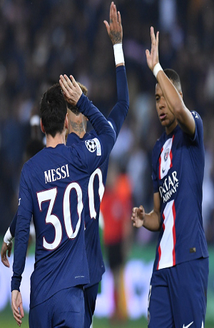 PSG golea 7-2 al Maccabi Haifa en la Champions League