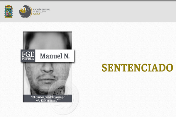 Dan 33 años de cárcel a sujeto acusado de secuestro en Atlixco