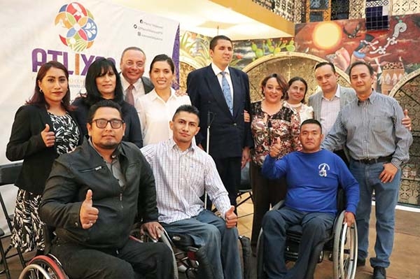 Integran en Atlixco el Consejo para el Desarrollo e Inclusión de las Personas con Discapacidad
