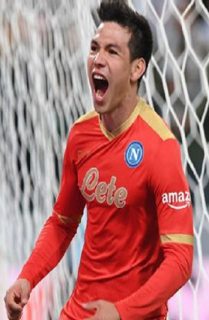 Chucky Lozano anota en goleada 4-1 de Nápoles al Legia de Varsovia