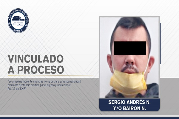 Sujeto en posesión de drogas detenido en Tehuacán fue vinculado a proceso