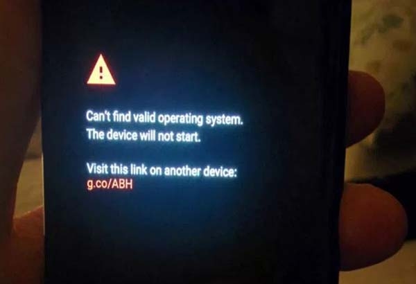 Algunos teléfonos Pixel 2 XL venían sin sistema operativo