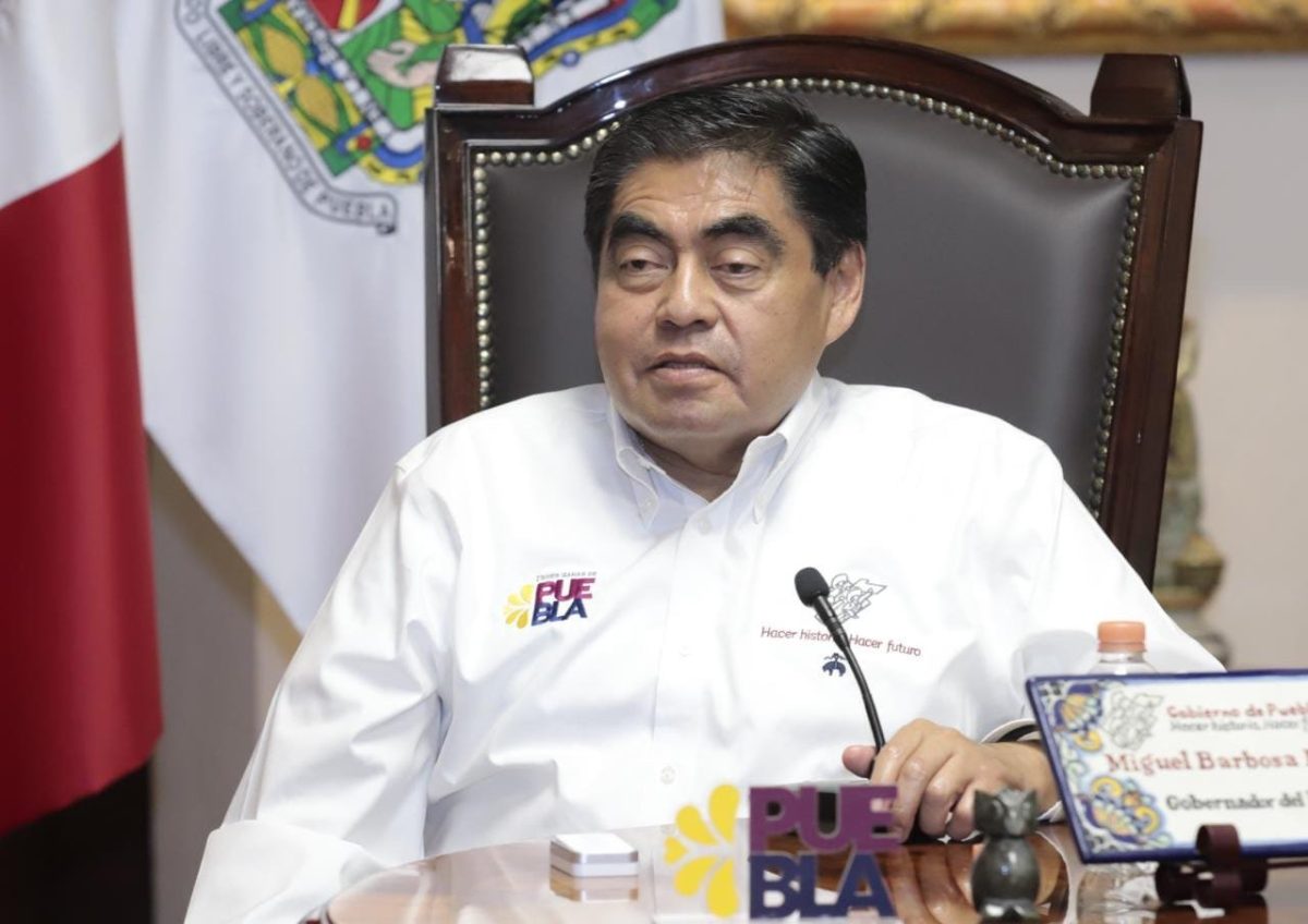 Con movilización, Puebla refrendará que está con la 4T: Barbosa