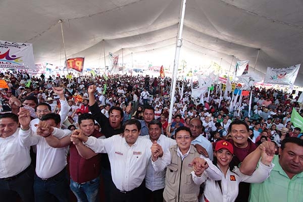 Barbosa ha recorrido 26 municipios en tres semanas de campaña