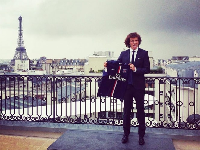 David Luiz fue presentado por el Paris Saint-Germain