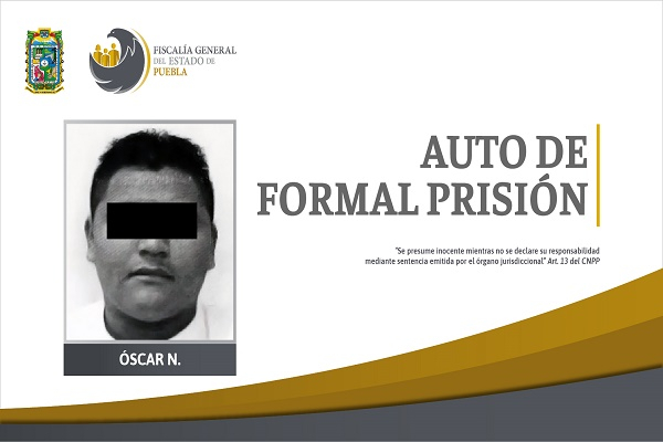 “El Jabalí” quedó vinculado a proceso por secuestro en Puebla