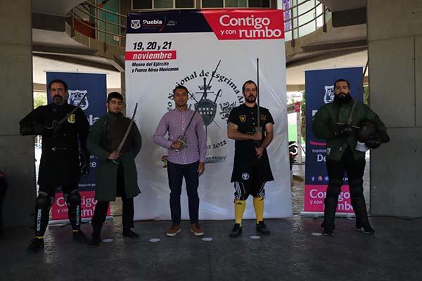 Puebla, sede del Torneo Nacional de Esgrima Histórico 2022