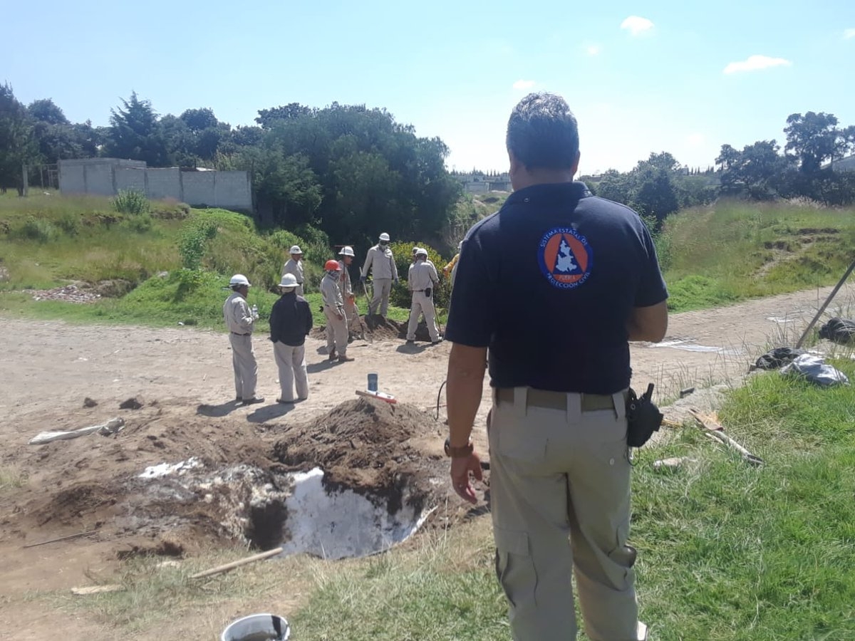 Sellan fuga de gas en ducto en Amozoc, pobladores vuelve a sus casas: Protección Civil