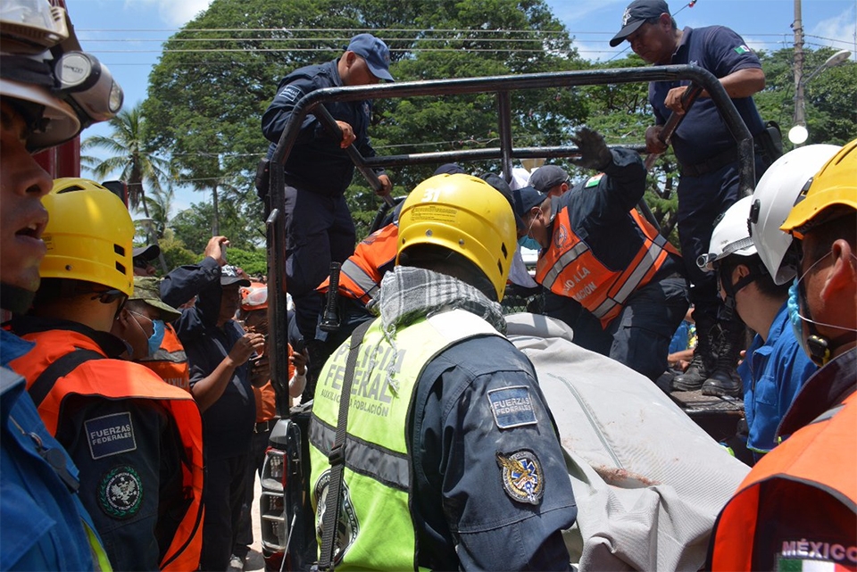 Aumentan a 96 los fallecidos por el sismo del 7 de septiembre