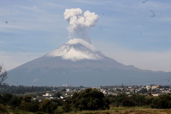 Popocatépetl, las huellas de 25 años de actividad eruptiva