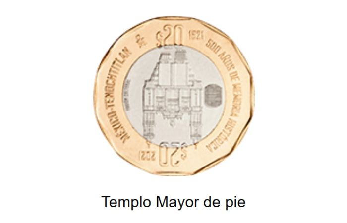 Emiten seis monedas conmemorativas por bicentenario de la Consumación de la Independencia
