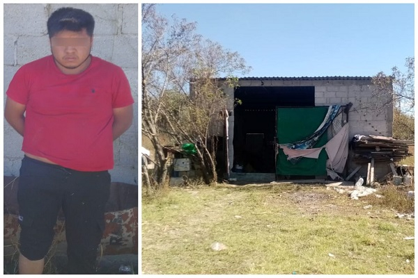 Encuentran bodega con mercancía robada en Acajete; hay un detenido