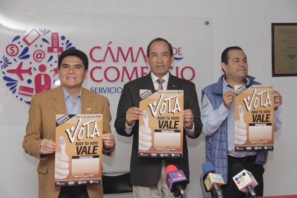 Canaco presenta la campaña de descuento “Tu voto vale”