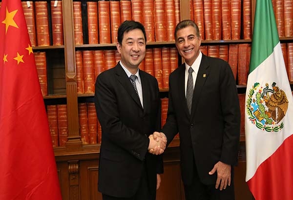 Tony Gali se reúne con alcalde de Wuxi, China