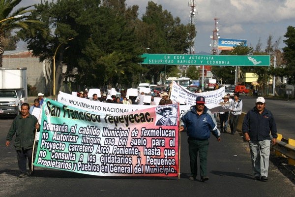 Detienen a dirigente ejidal opositor a construcción del Arco Poniente
