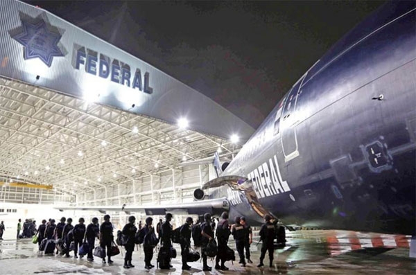 Gendarmería despliega agrupamientos en cinco estados