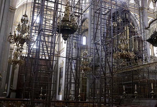 Templos intervenidos se ven afectados en sus reparaciones por constantes sismos: arzobispo de Puebla