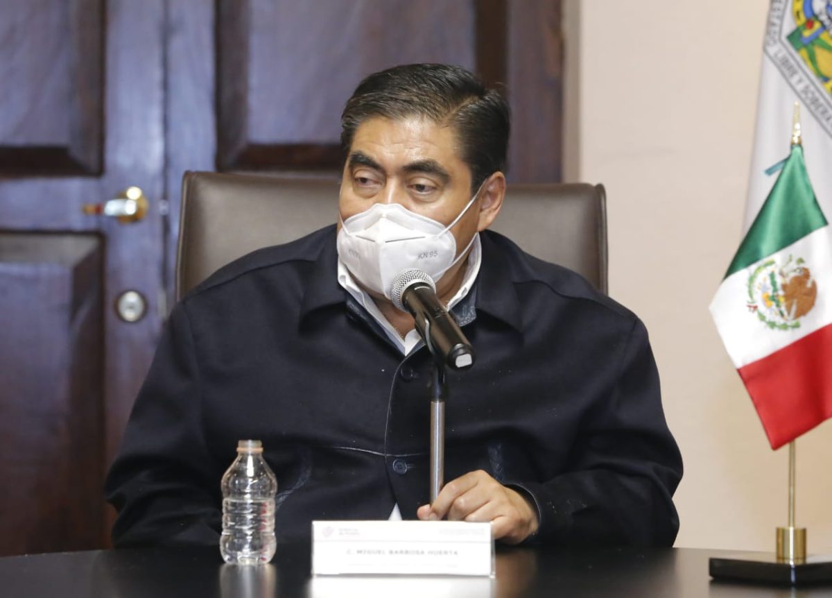 Barbosa adelanta que Puebla ya pasará a semáforo amarillo