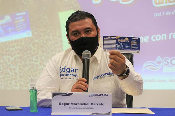 Ayuntamiento de Atlixco arrancó el pago anual anticipado de agua potable y sorteo anual 2021