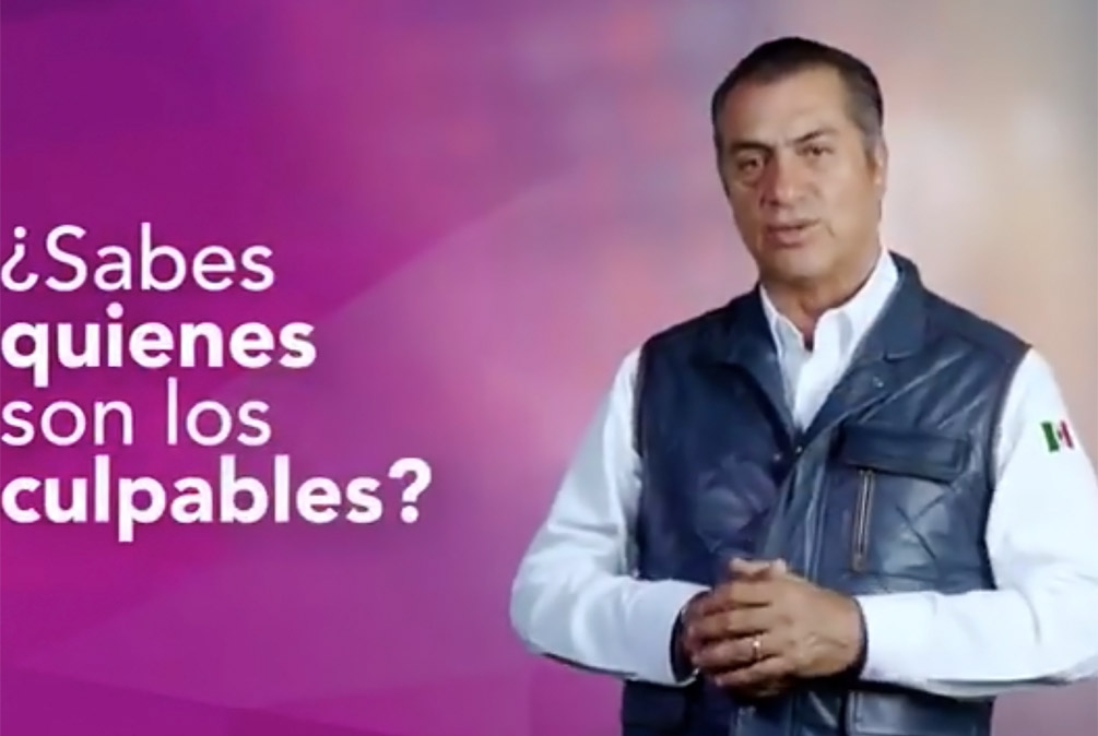 “El Bronco” arremete contra partidos en YouTube