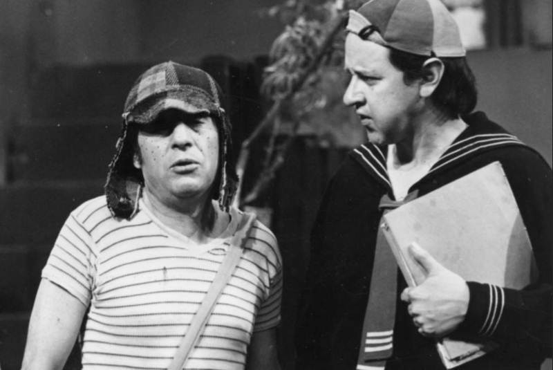 Quico quiso saludar al Chavo del 8, no le contestó el teléfono