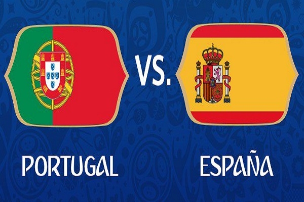 Portugal y Cristiano Ronaldo chocan ante España