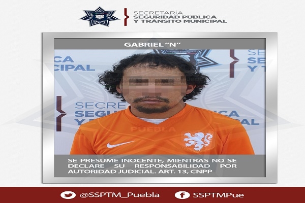 Hombre en posesión de arma de fuego fue asegurado en la colonia Vicente Guerrero