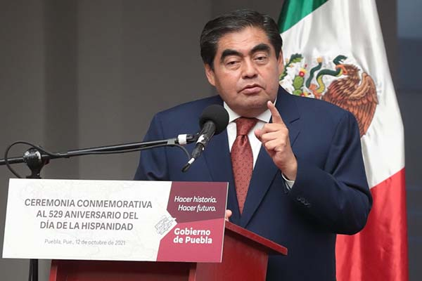“Somos producto del mestizaje de hace 500 años”: Miguel Barbosa Huerta