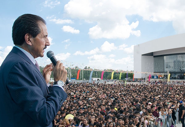 BUAP: Esparza Ortiz dio la bienvenida a estudiantes de nuevo ingreso