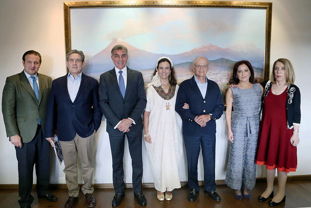 Tony Gali se reúne con el empresario y filántropo Alfredo Harp Helú