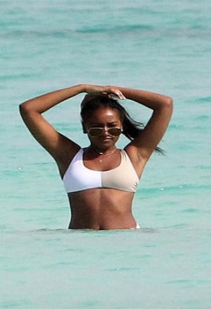 FOTOS: Sasha Obama sorprende con bikini en México