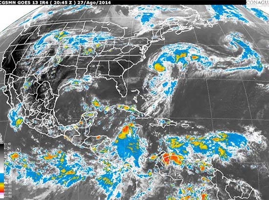 “Marie” se degrada a tormenta tropical y se aleja de México
