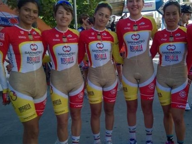 Unión Ciclista Internacional condena uniformes de competidoras colombianas