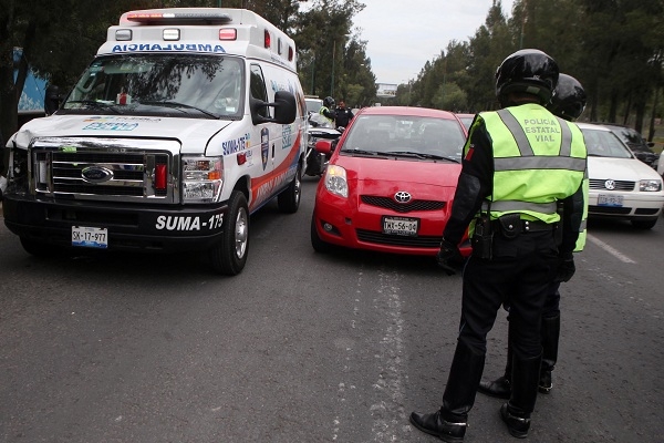 Ambulancia atropelló y mató a una persona en Puebla
