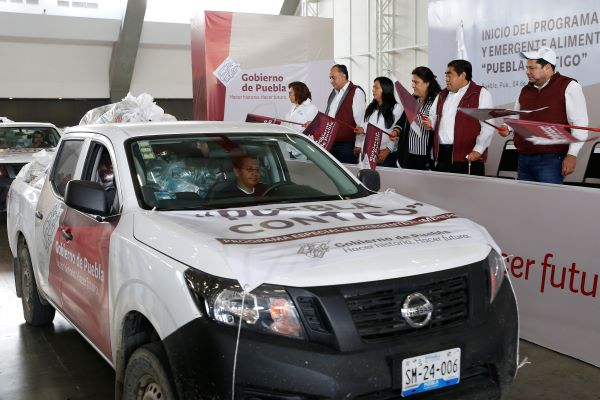 Barbosa inicia entrega de despensas a población vulnerable por cuarentena