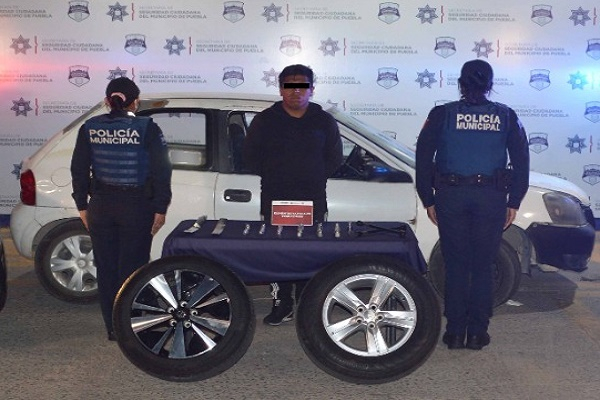 Ladrón de autopartes fue capturado por Seguridad Ciudadana en la colonia Maravillas