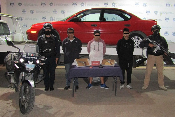 Asaltantes de transporte público son capturados en Puebla