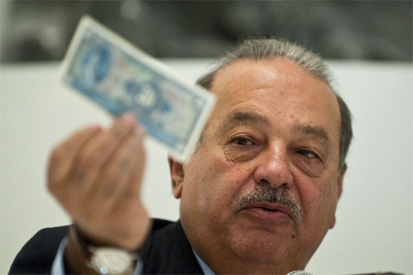 Carlos Slim, el segundo más rico del mundo: Bloomberg