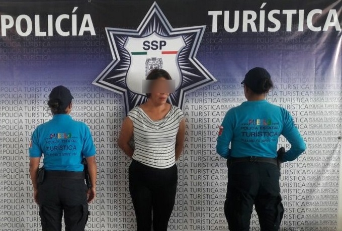 Ladrones de comercio fueron asegurados en Puebla