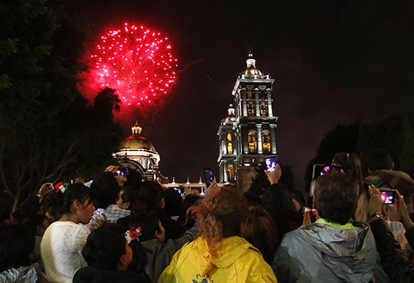 Garantizan máxima seguridad para fiestas patrias en zócalo capitalino de Puebla