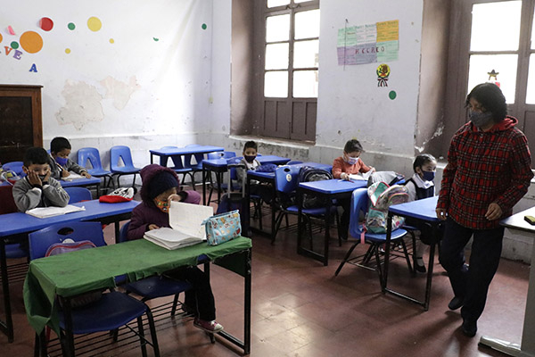 SEP Puebla detecta baja de contagios COVID; en la última semana 13 casos positivos