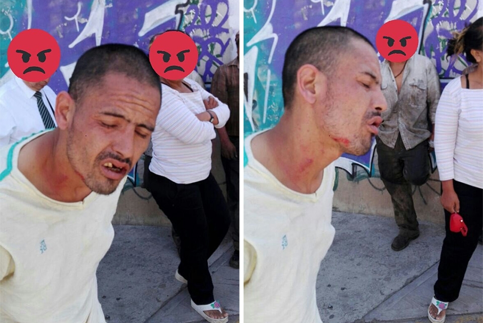 Vecinos atrapan y golpean a ladrón en la colonia Revolución Mexicana