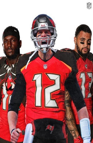 Tom Brady usará el 12 para continuar su carrera en Tampa Bay