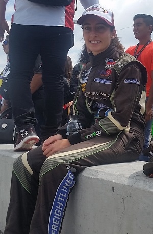 MaJo Rodríguez, satisfecha con resultado en la Nascar Peak