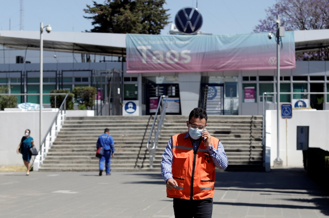 Baja producción y exportación de plantas VW y Audi en Puebla