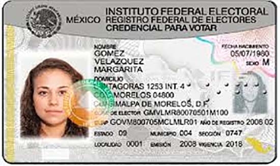 Nueva credencial del IFE, disponible a partir de julio