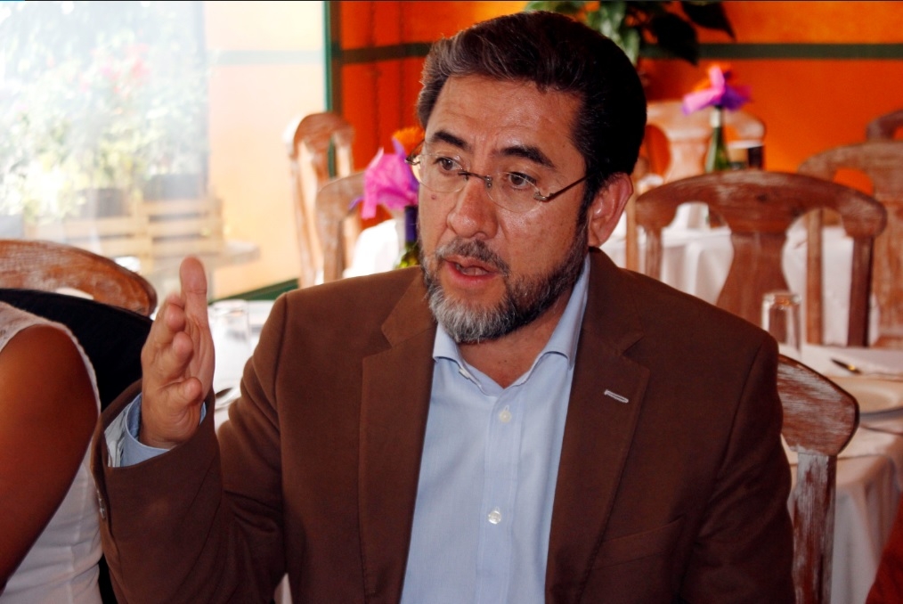 Rodolfo Huerta, presidente de Ocoyucan, municipio donde crece Angelópolis