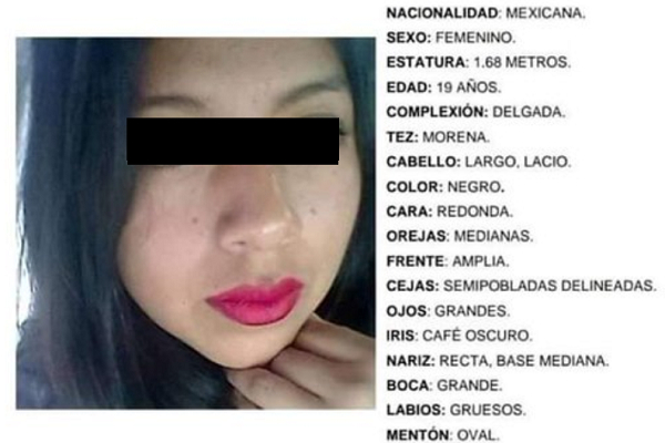 Cadáver de joven reportada como desaparecida fue hallado en Cuautlancingo