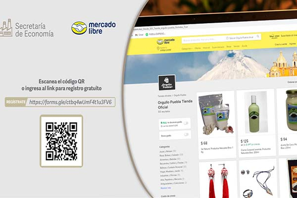 Capacitará Economía a Mipymes para vender en Mercado Libre