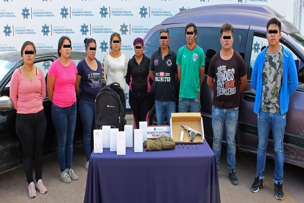 Cayó banda de asaltantes de tiendas AT&T y Oxxo’s en Puebla